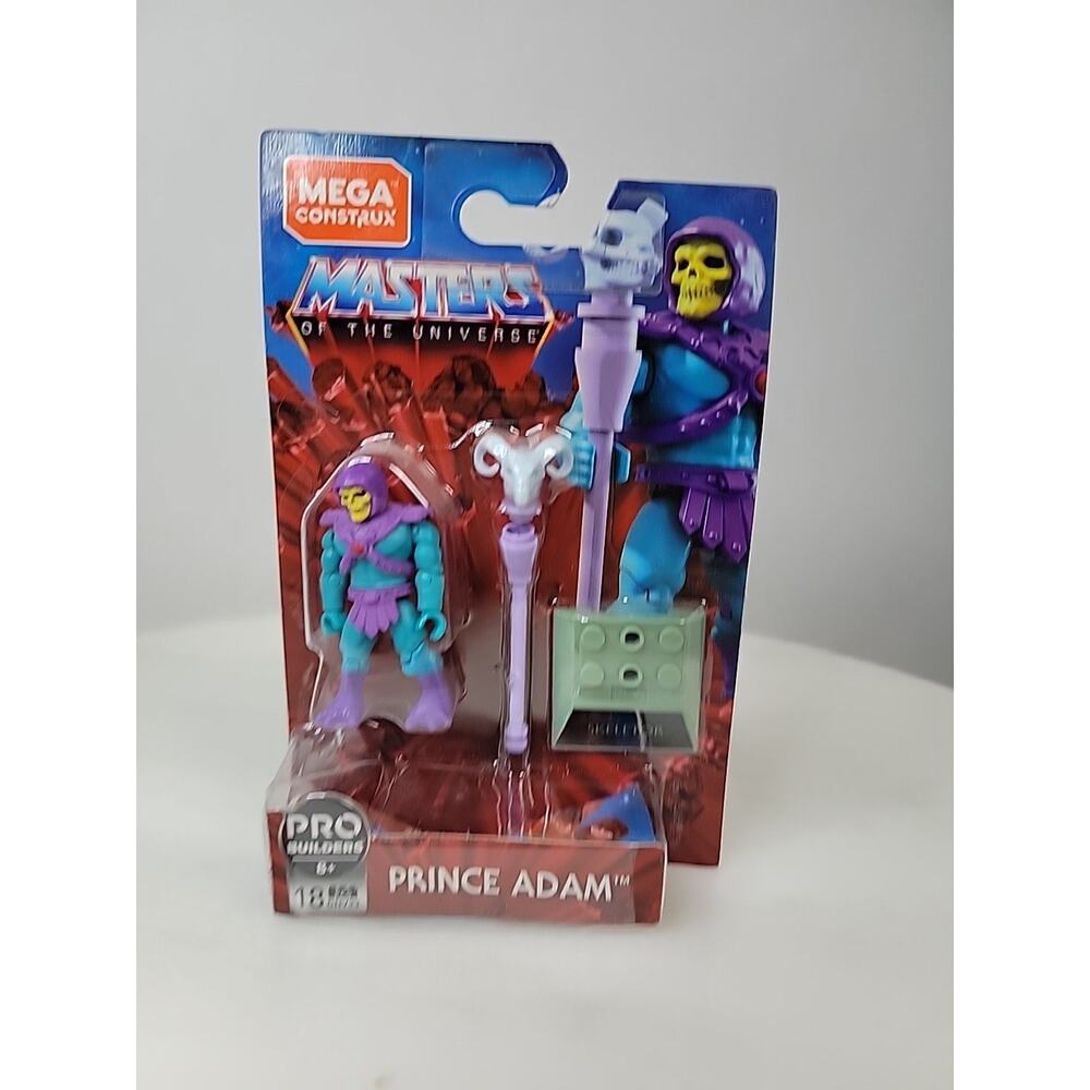 Mega Construx MOTU SKELETOR MISPRINT CARD Mini-Figure Masters of the Universe